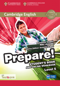 Cambridge English Prepare! Level 5 Students Book and Online Workbook with Testbank